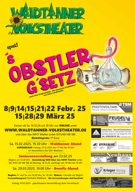 s Obstlergsetz 2025